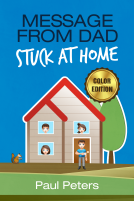 book cover for Message from Dad: Stuck at Home