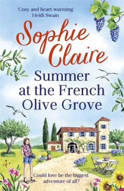 book cover for Summer at the French Olive Grove