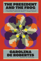 book cover for The President and the Frog
