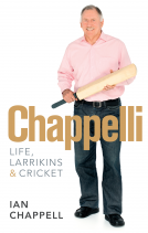 book cover for Chappelli: Life, Larrikins & Cricket