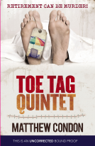 book cover for The Toe Tag Quintet