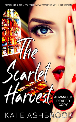book cover for The Scarlet Harvest