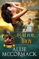 book cover for A Cat for Troy