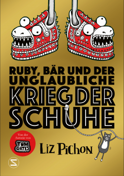 Buchcover für Ruby, Bär und der unglaubliche Krieg der Schuhe