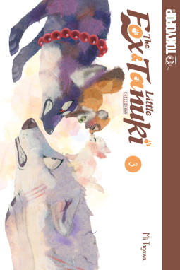 book cover for The Fox & Little Tanuki, Volume 3