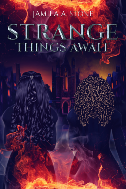 book cover for Strange Things Await