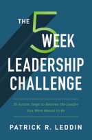 book cover for The Five-Week Leadership Challenge