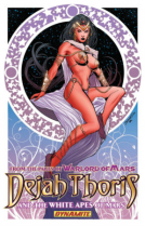 book cover for Dejah Thoris and the White Apes of Mars TP