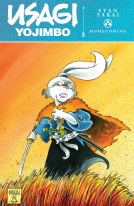 book cover for Usagi Yojimbo: Homecoming