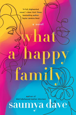 book cover for What a Happy Family