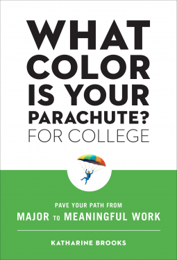 book cover for What Color Is Your Parachute? for College