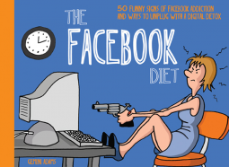 book cover for The Facebook Diet