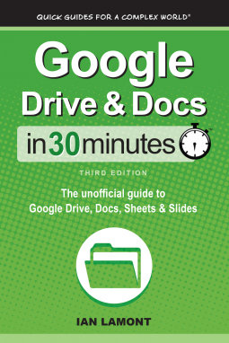 book cover for Google Drive & Docs In 30 Minutes