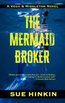 book cover for The Mermaid Broker