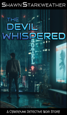 book cover for The Devil Whispered