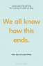 Cover Image: We all know how this ends