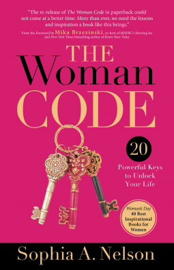book cover for The Woman Code