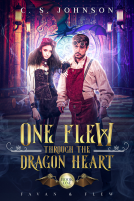 book cover for One Flew Through the Dragon Heart