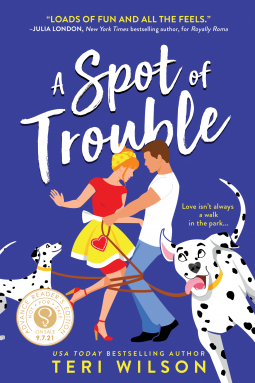 book cover for A Spot of Trouble