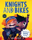 book cover for Knights and Bikes
