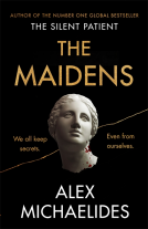 book cover for The Maidens