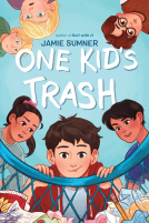 book cover for One Kid's Trash