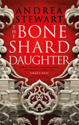 book cover for The Bone Shard Daughter