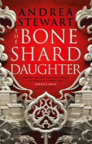 book cover for The Bone Shard Daughter