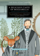 book cover for A Delicious Taste of Mozzarella!