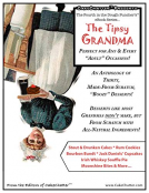 book cover for The Tipsy Grandma… An Anthology of Thirty, Made-from-Scratch, “Boozy” Desserts!