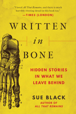 book cover for Written in Bone