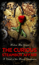 book cover for The Curious Steambox Affair