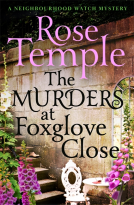 book cover for The Murders at Foxglove Close