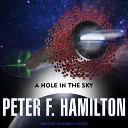 book cover for A Hole In the Sky