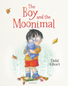 book cover for The Boy and the Moonimal