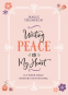 Cover Image: Writing Peace on My Heart