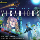 book cover for Vicarious