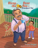 book cover for Bizzy Bzzz the Bee and Grandpa's Tea