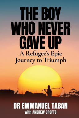 book cover for The Boy Who Never Gave Up