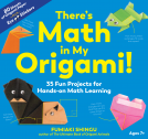 book cover for There's Math in My Origami!