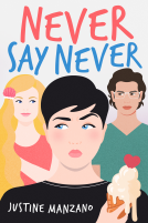book cover for Never Say Never