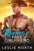 book cover for The Rancher’s Fake Girlfriend