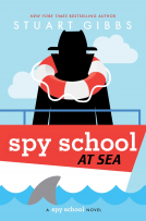 book cover for Spy School at Sea