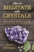 book cover for How to Meditate with Crystals