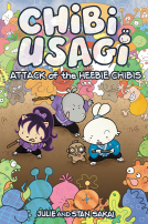 book cover for Chibi Usagi: Attack of the Heebie Chibis