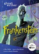 book cover for Frankenstein