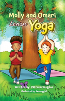 book cover for Molly and Omari Learn Yoga