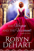 book cover for The Virgin and the Viscount
