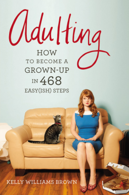 book cover for Adulting