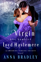 book cover for The Virgin Who Humbled Lord Haslemere